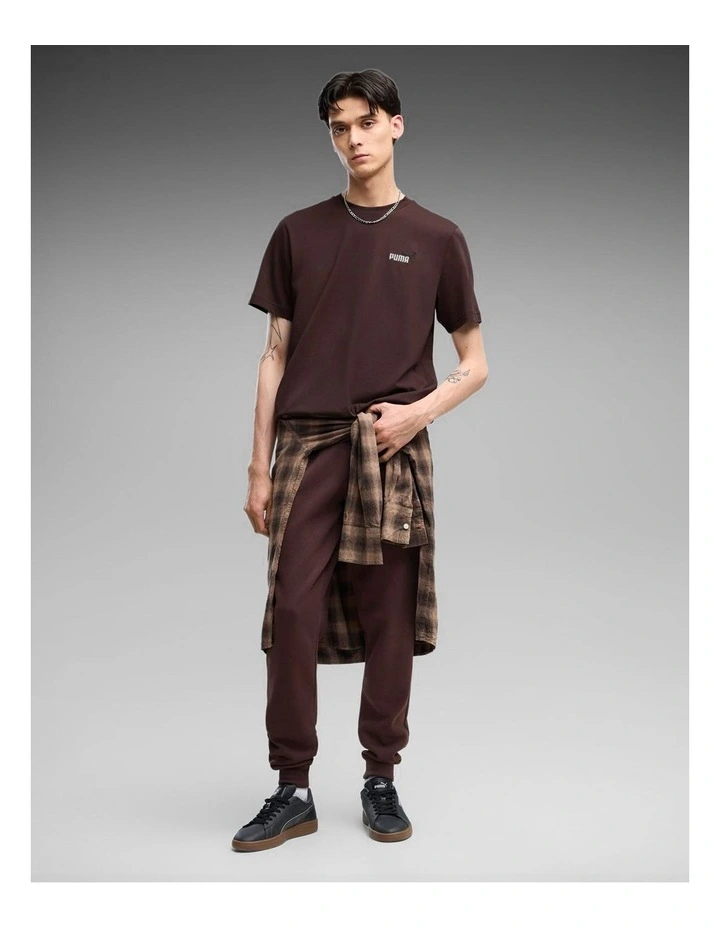 Ess 2 Color Small No. 1 Logo Tee Chocolate Fondue image 3