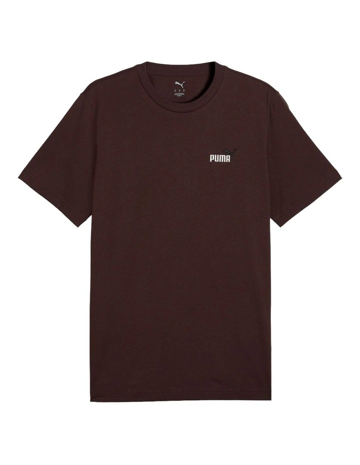 Ess 2 Color Small No. 1 Logo Tee Chocolate Fondue image 4