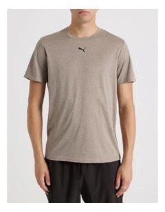 M Tad Essentials Heather Cat Tee Mouse Gray Heather