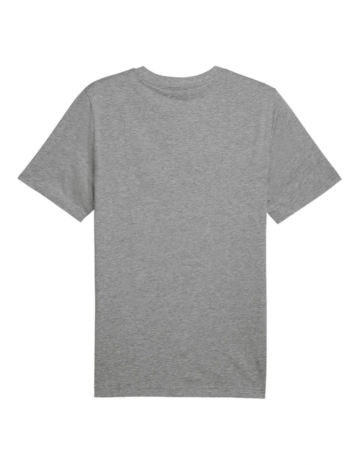 Ess 2 Color No. 1 Logo Tee Medium Gray Heather image 4