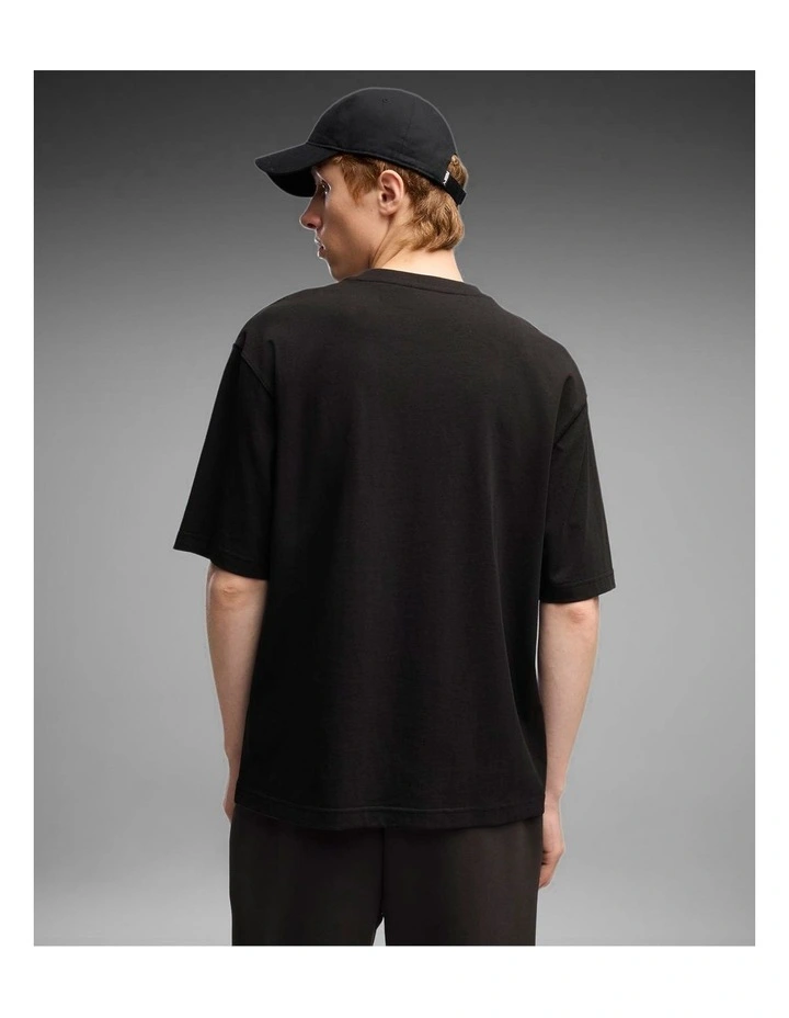 Ess Boxy Tee White Glow Heather image 2