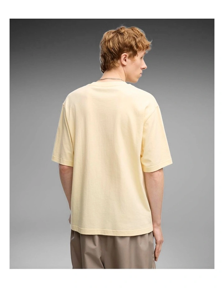 Ess Boxy Tee Buttercream image 2