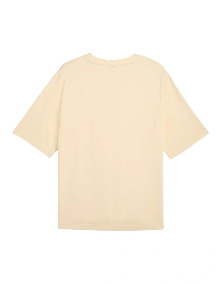 Ess Boxy Tee Buttercream image 5