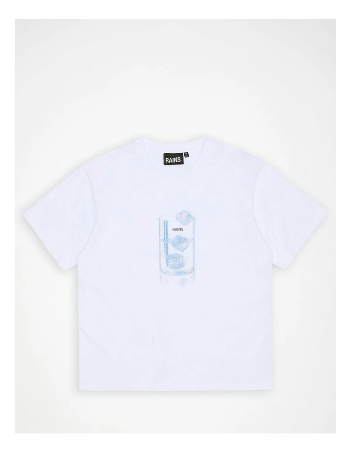 Classic T-Shirt Cubes in White image 4