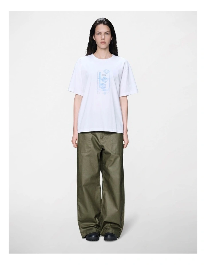 Classic T-Shirt Cubes in White image 5
