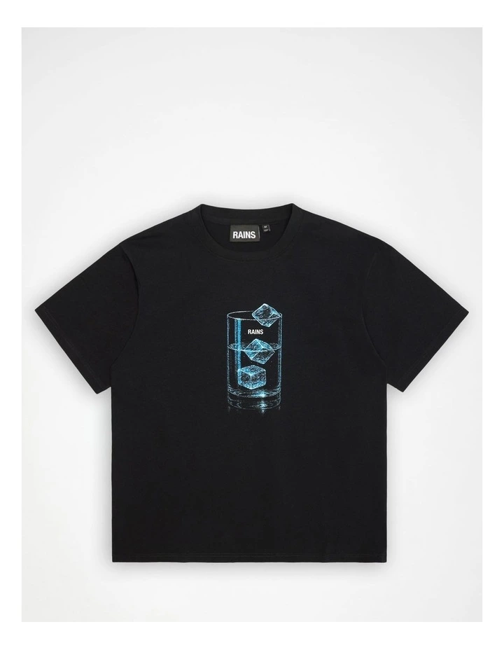 Classic T-Shirt Cubes in Black image 4