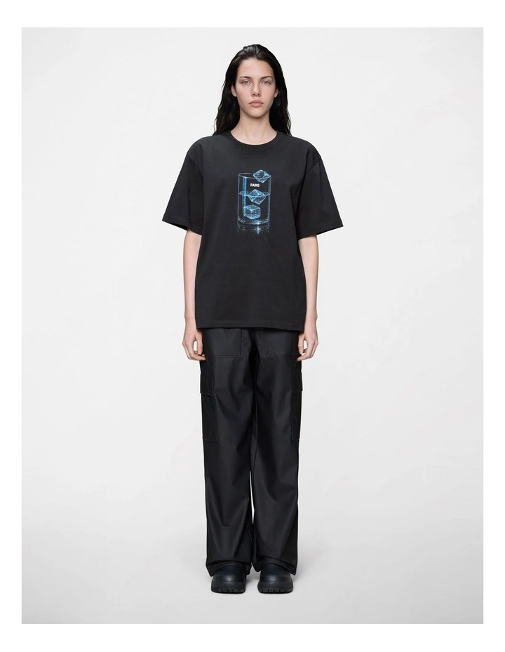 Classic T-Shirt Cubes in Black image 5