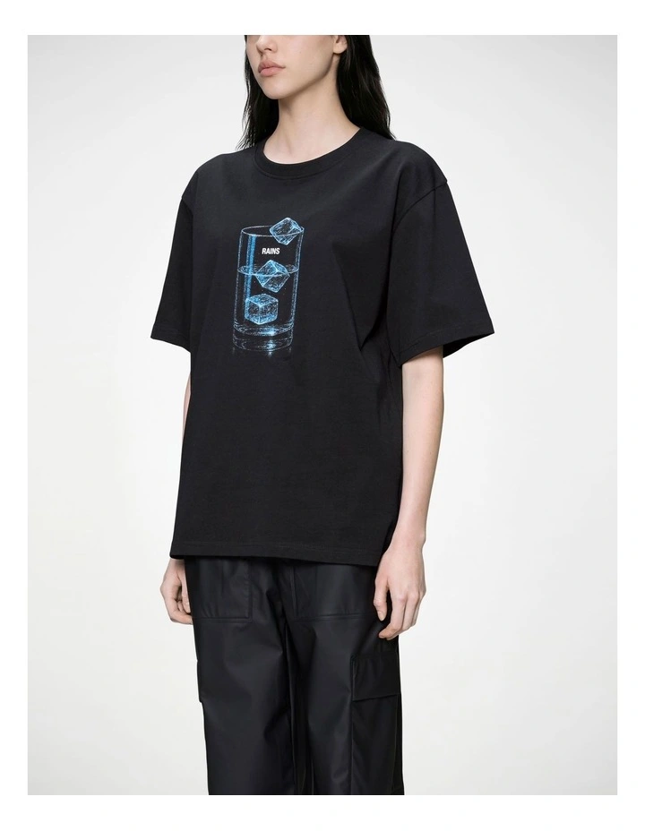 Classic T-Shirt Cubes in Black image 7