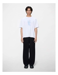 Classic T-Shirt Liquid in White