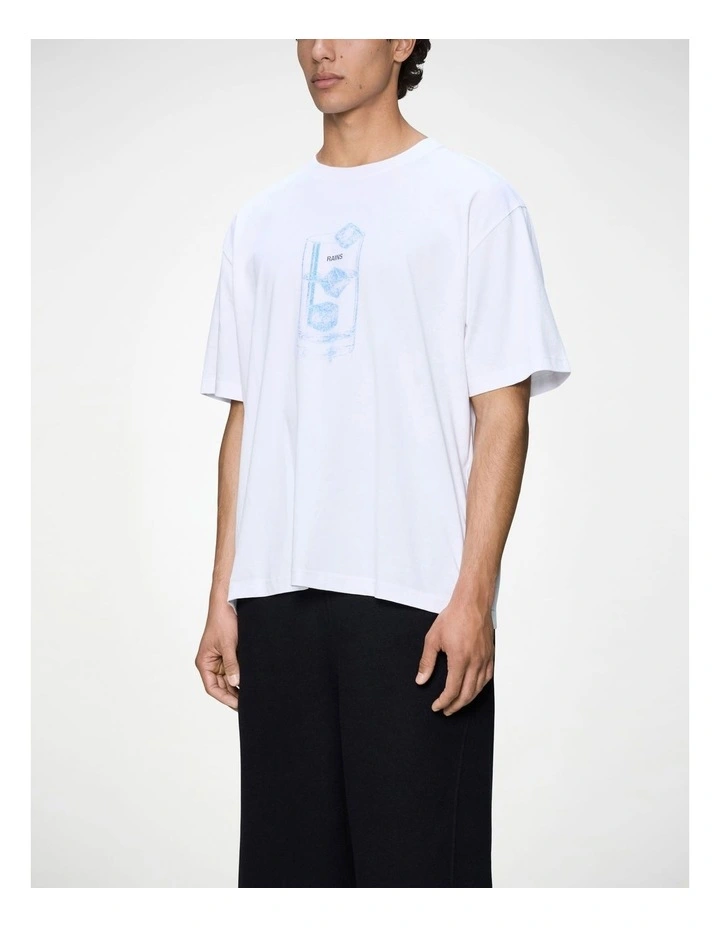 Classic T-Shirt Liquid in White image 3