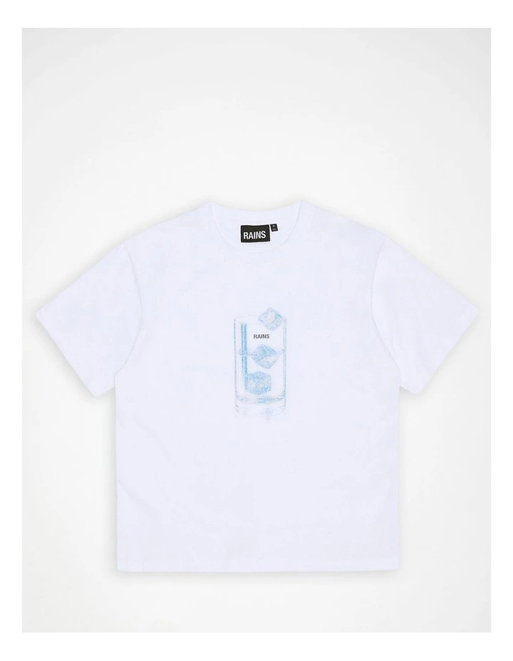 Classic T-Shirt Liquid in White image 4