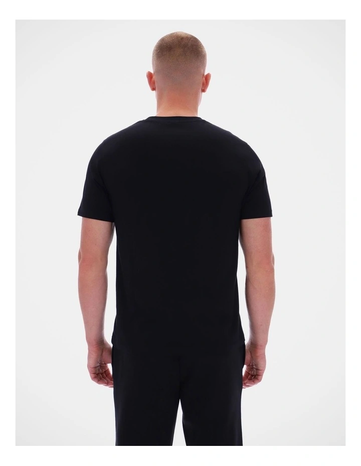 Bruno Big Logo Crew Neck Ss Tee Black image 2