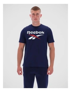 Bruno Big Logo Crew Neck Ss Tee Vector Navy