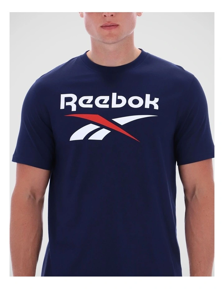 Bruno Big Logo Crew Neck Ss Tee Vector Navy image 4