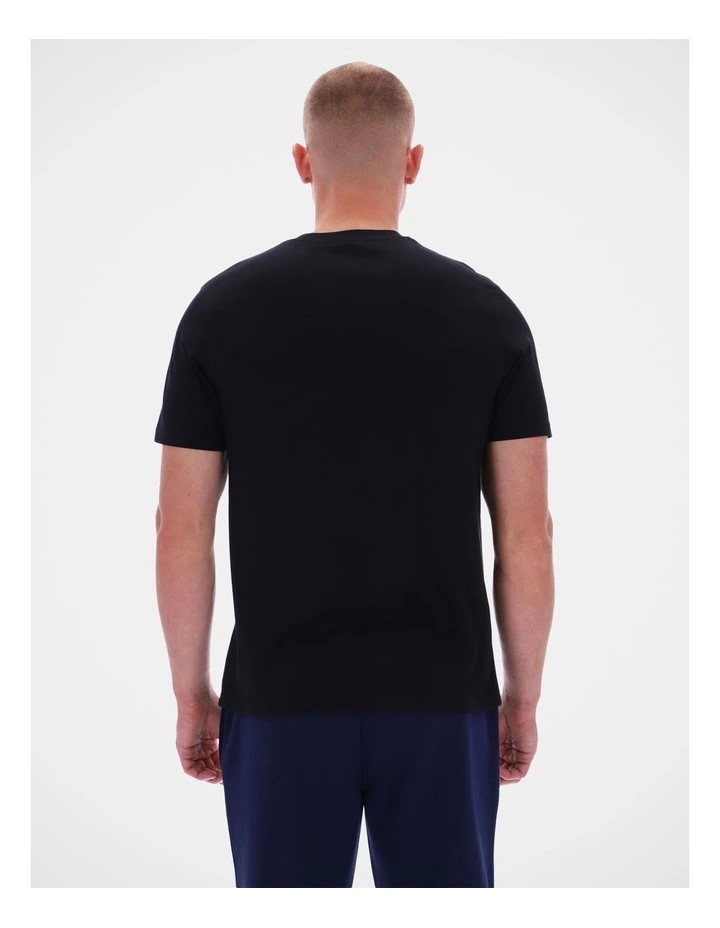 Cody Small Logo Crew Neck Ss Tee Black image 2