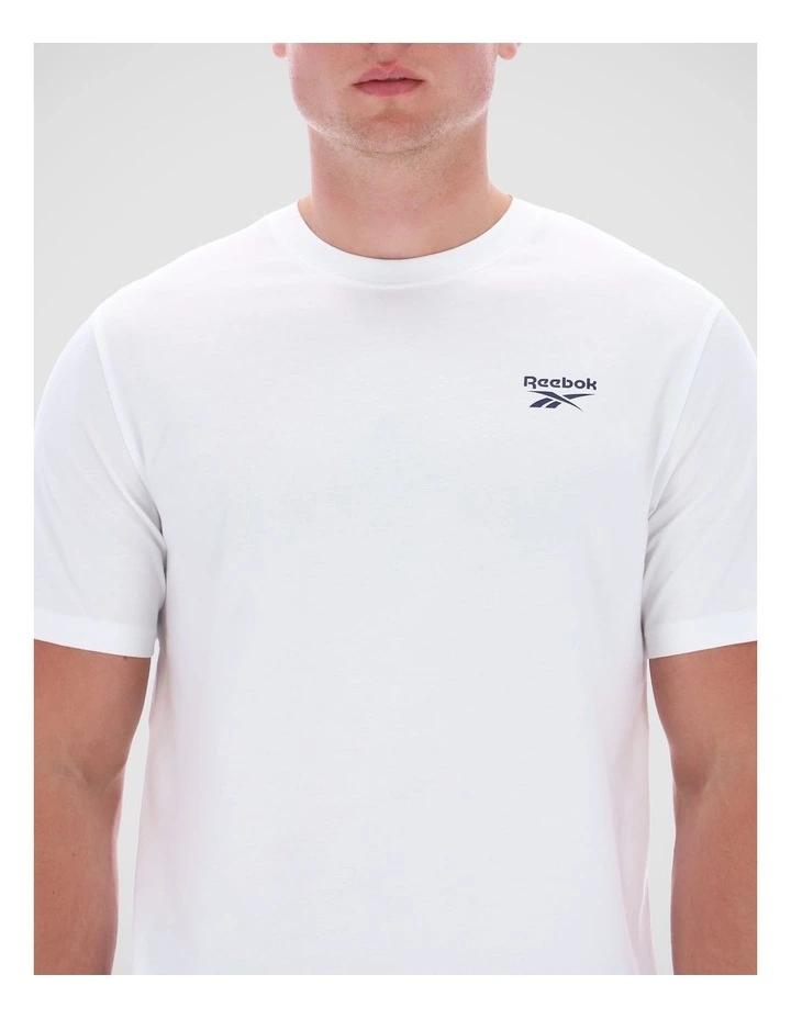 Cody Small Logo Crew Neck Ss Tee White image 4