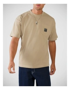 Workwear Pocket T-Shirt Linen