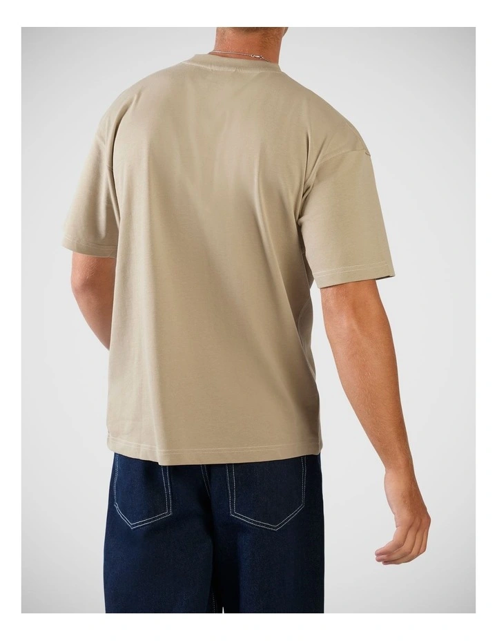 Workwear Pocket T-Shirt Linen image 2