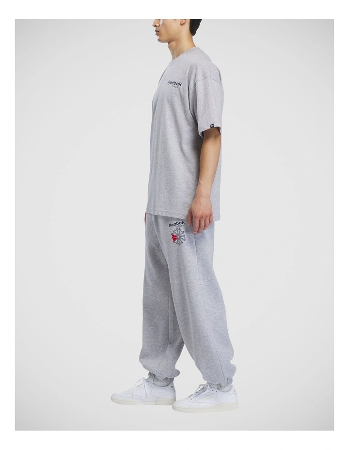 Starcrest Relaxed T-Shirt in Light Greymarl image 3