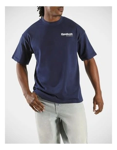Starcrest Relaxed T-Shirt Vector Navy