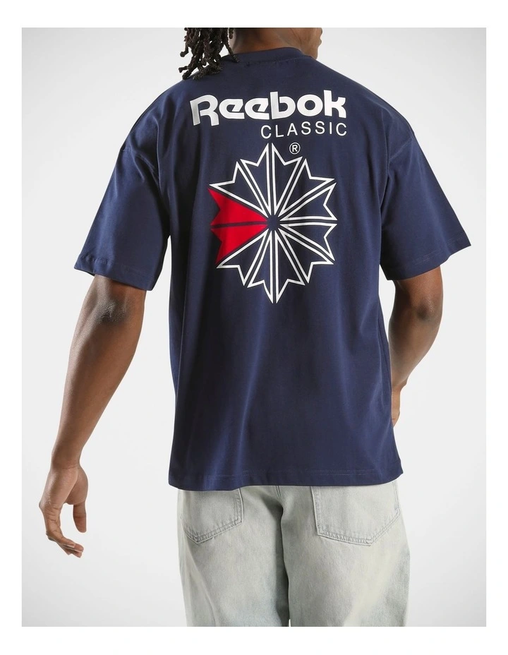 Starcrest Relaxed T-Shirt Vector Navy image 2