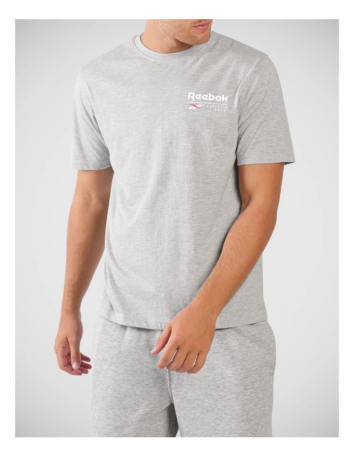Id Ath Dept T-Shirt Lightgrey Marl image 1