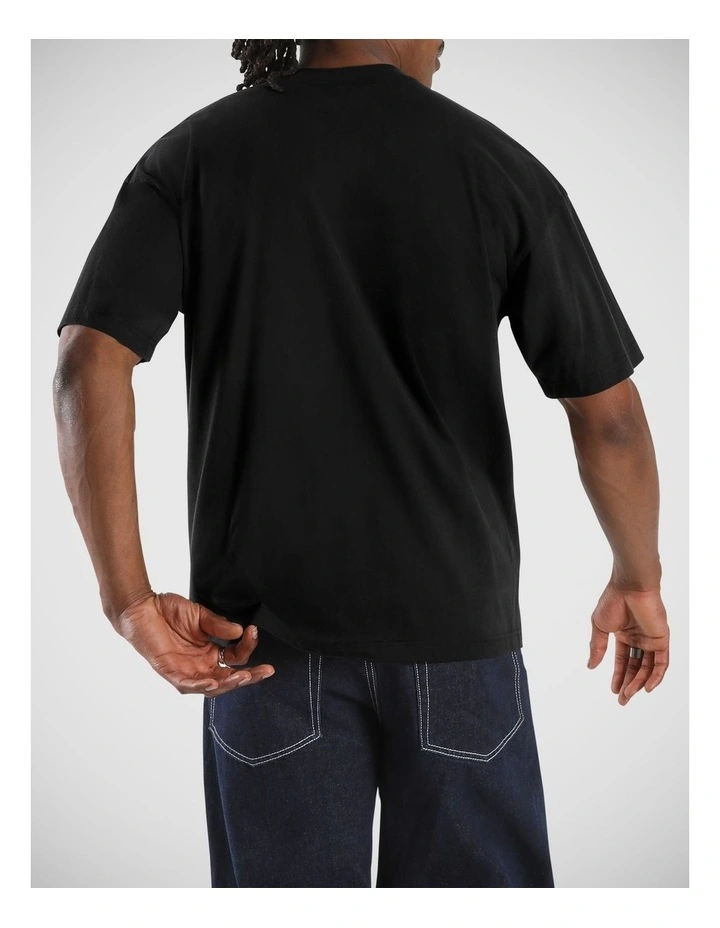Elevated Athletic Varsity Tee Black image 2