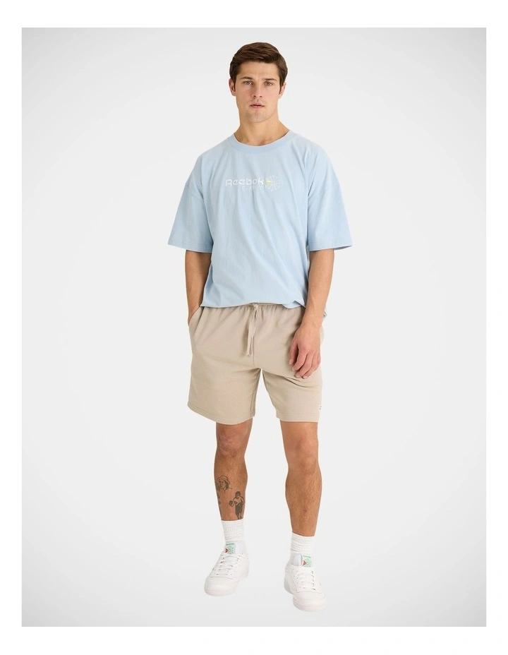 Reebok Classic Boxy Graphic Tee Blue image 4