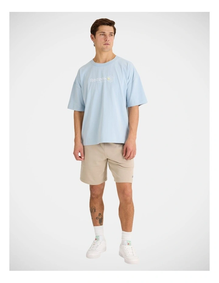 Reebok Classic Boxy Graphic Tee Blue image 5