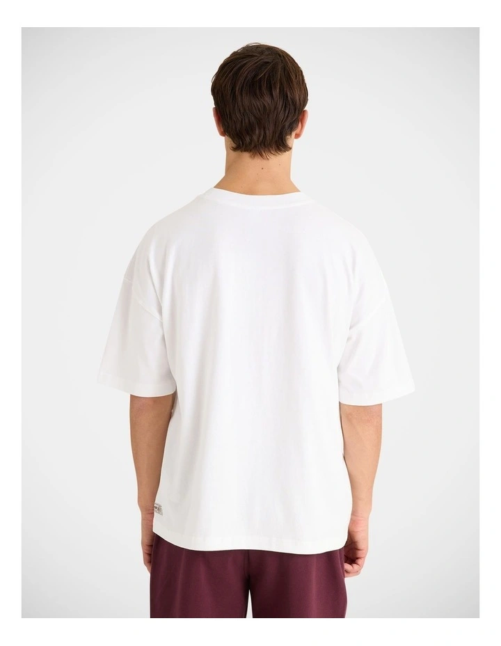 Reebok Classic Boxy Graphic Tee White image 2
