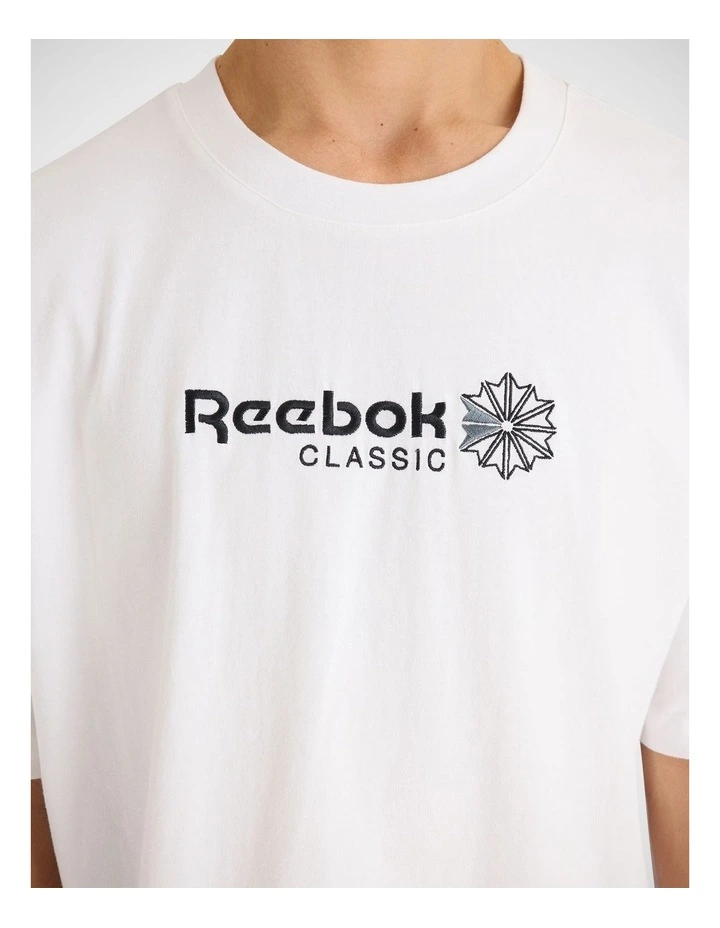 Reebok Classic Boxy Graphic Tee White image 5