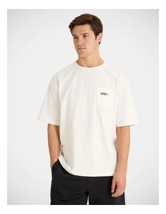 Reebok Pocket Tee Beige