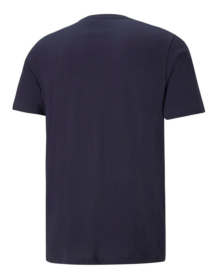 Essential Small Logo Tee T-Shirt Navy image 2