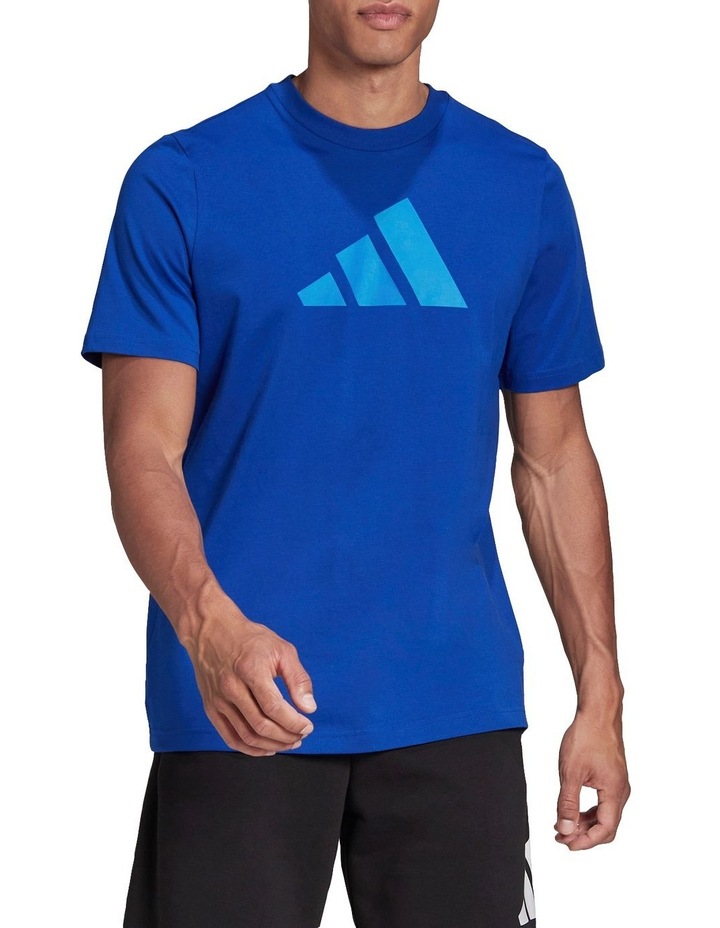 Future Icons Three Bar T-Shirt Team Royal Blue