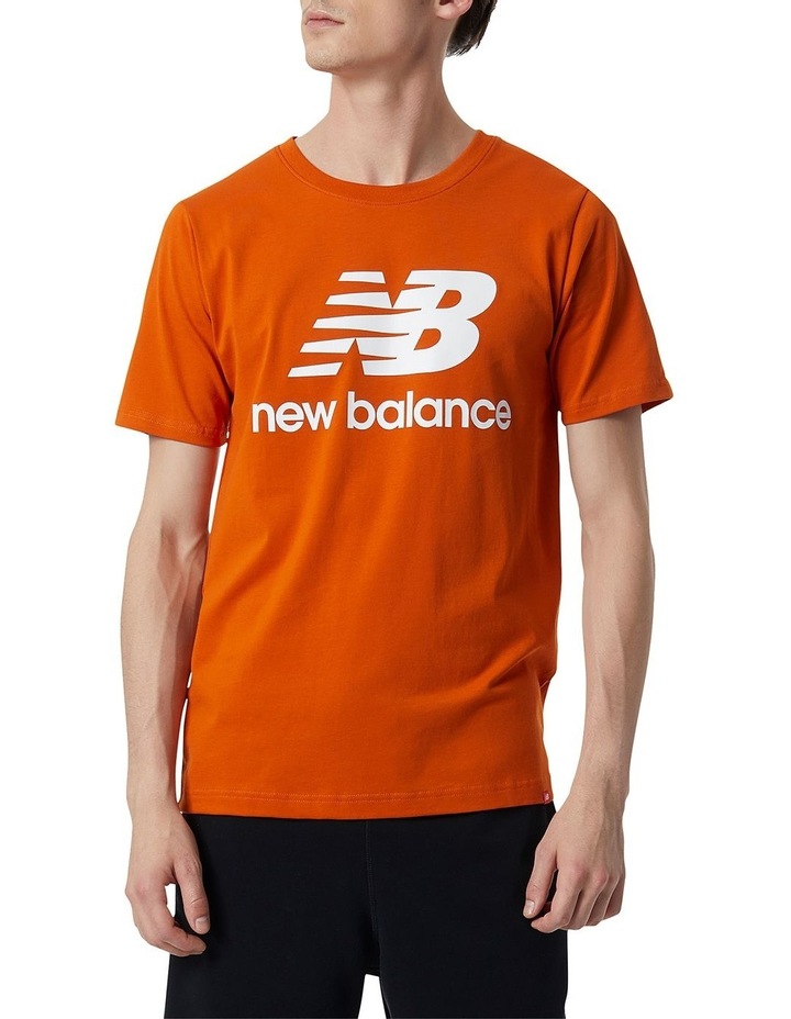 New Balance Essentials Stacked Logo Tee 