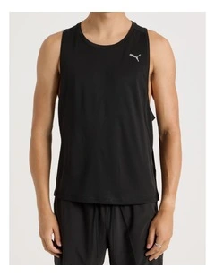 M Polyester Run Velocity Tank in Black