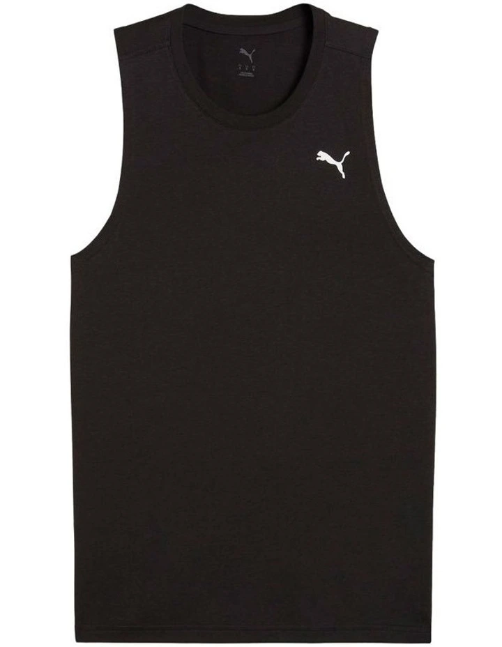 M Tad Tech Triblend Sleevless Tank in Black image 4