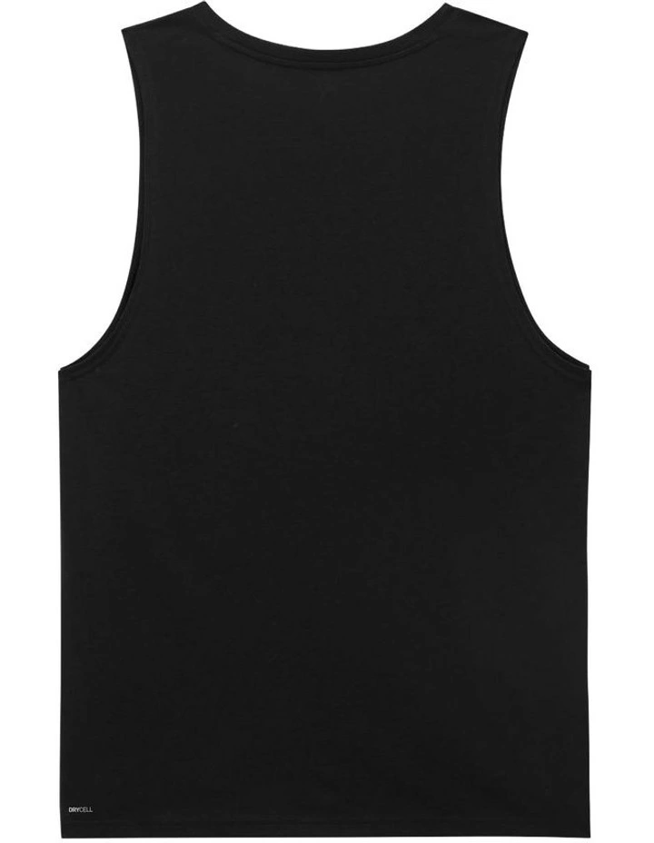 M Tad Tech Triblend Sleevless Tank in Black image 5