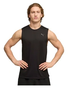 M Pwrtrain Sleeveless Tee in Black