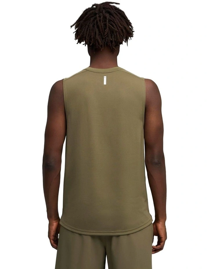 M Pwrtrain Sleeveless Tee in Green image 2