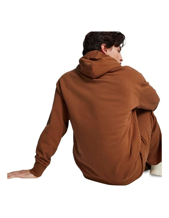 Better Classics Relaxed Hoodie in Teak image 3