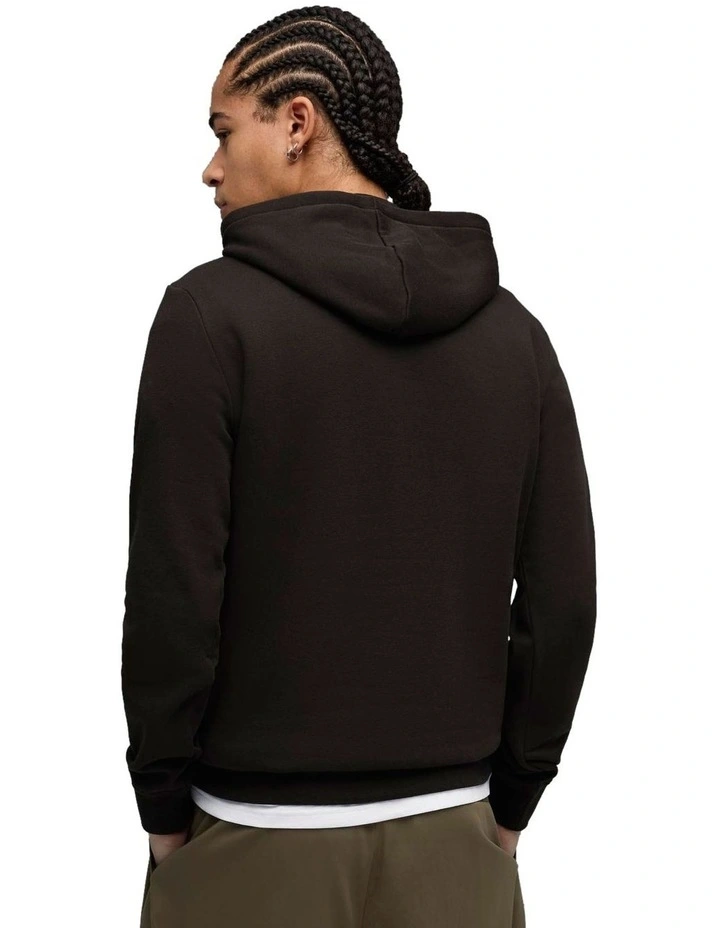 Ess 2 Color No. 1 Logo Hoodie Fl in Black image 2