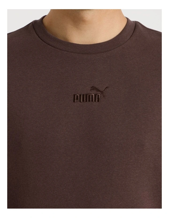 Ess Small No.1 Logo Centered Crew Fl image 3