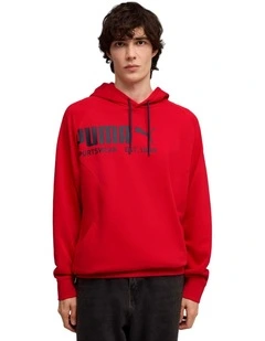 Sport Hoodie in Red