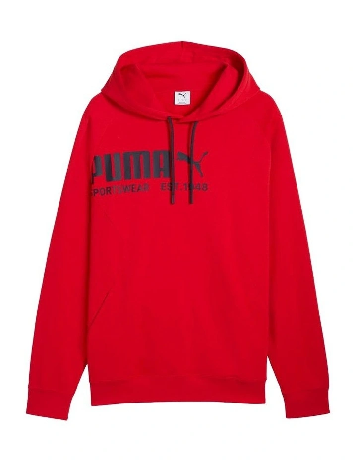 Sport Hoodie in Red image 4