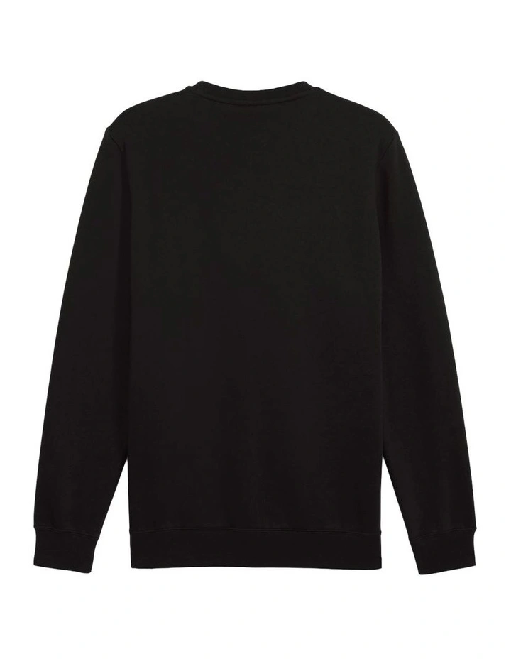 Essential Crew Neck T-shirt in Black image 5
