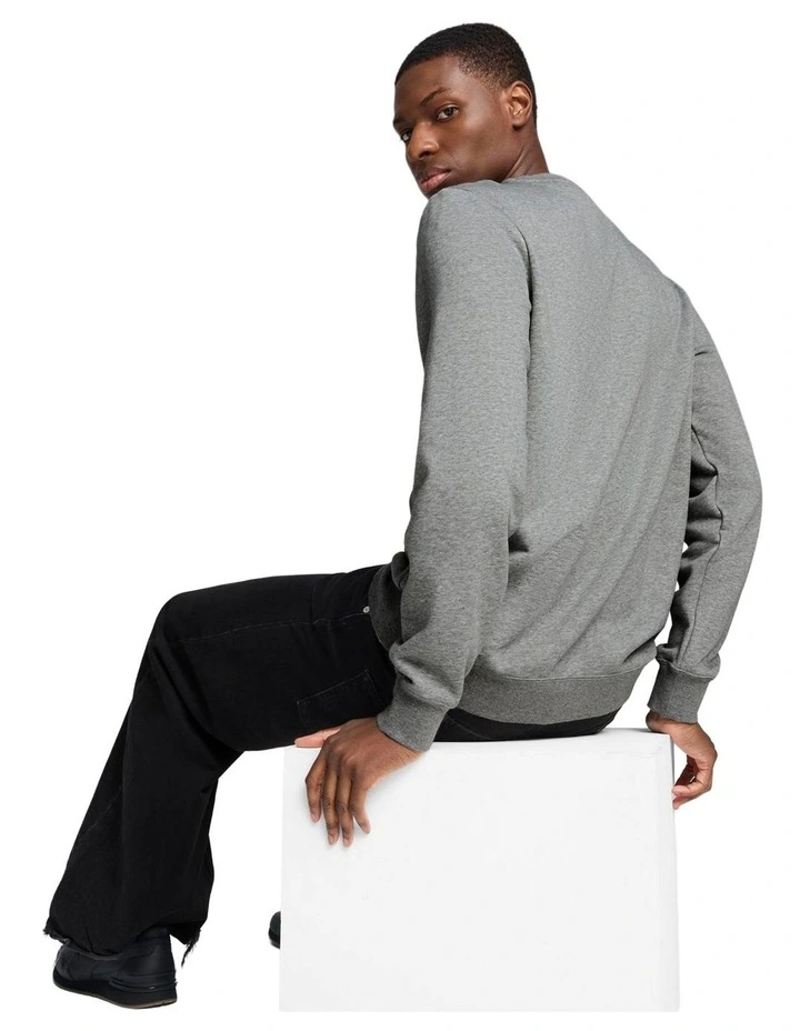 Essential Crew T-shirt in Grey image 2