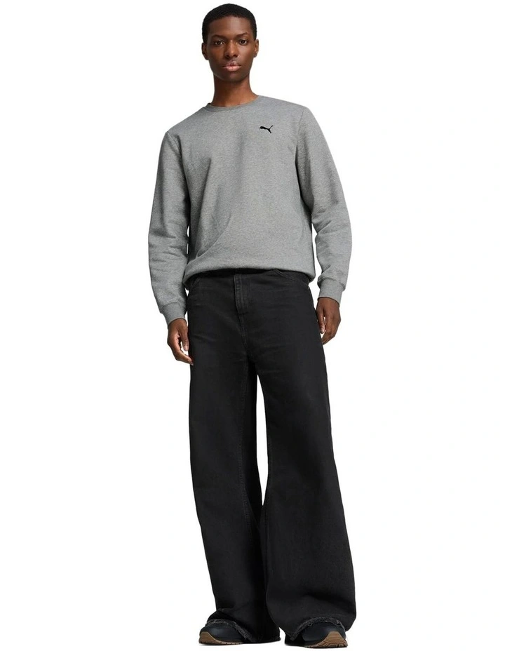 Essential Crew T-shirt in Grey image 3