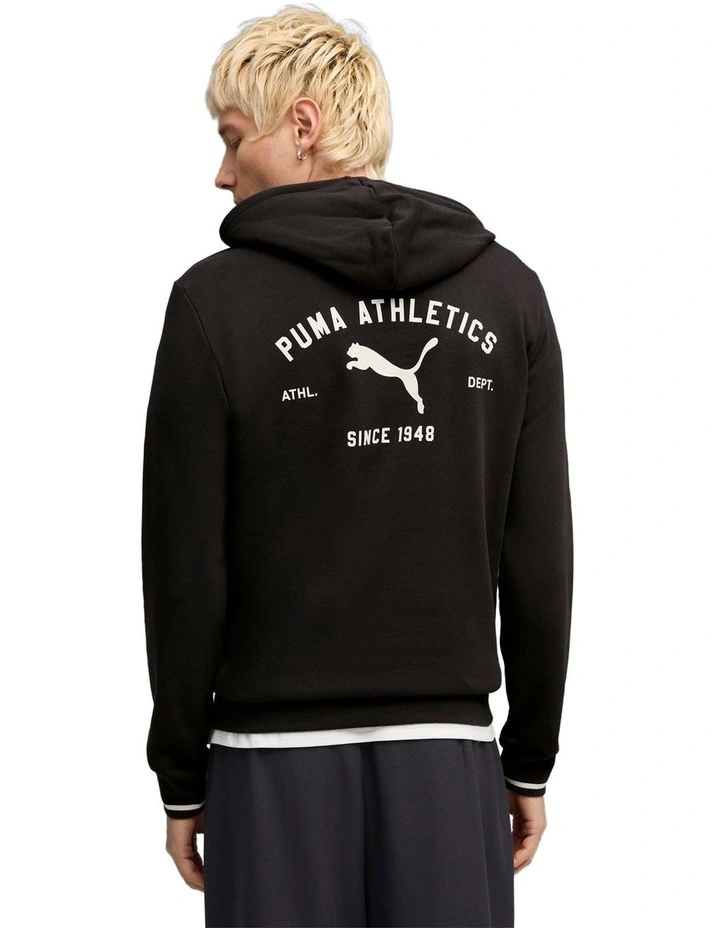 Class Graphic Hoodie in PUMA Black image 2