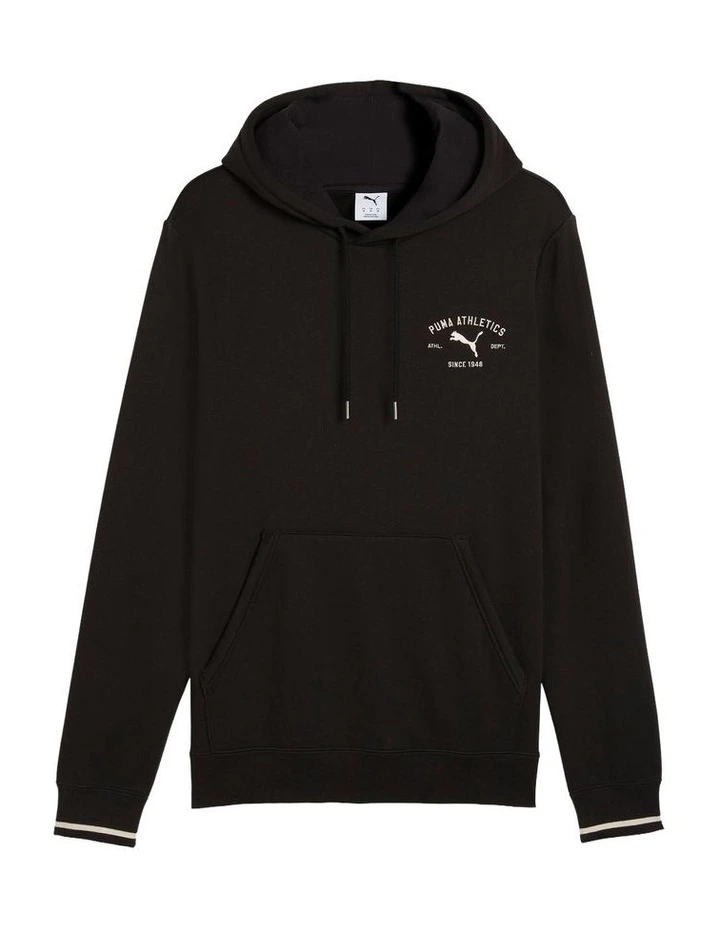 Class Graphic Hoodie in PUMA Black image 4